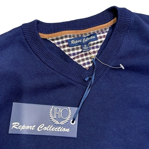 Report Collection V-Neck Knit Sweater - Picture 2 of 8